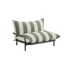 Schwarze, wasserabweisende Abdeckung für Mollis Lounge Chair aus elastischem Material. | Mollis Winter Cover - Lounge Chair - | SACKit