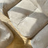 Soft Sofa Indoor 3-Sitzer mit Lounger in Teddy Beige Stoff, modernes, weiches Indoor-Sofa.