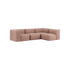 Soft Sofa Indoor - 4 Seater Corner Sofa | Soft Sofa Indoor - 4 Seater Corner Sofa - Corduroy Rose | SACKit