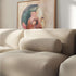 Soft Sofa Indoor 5 - Sitzer Ecksofa in Corduroy Beige mit weicher Polsterung und modularer Form | Soft Sofa Indoor - 5 Seater Corner Sofa - Teddy Beige | SACKit