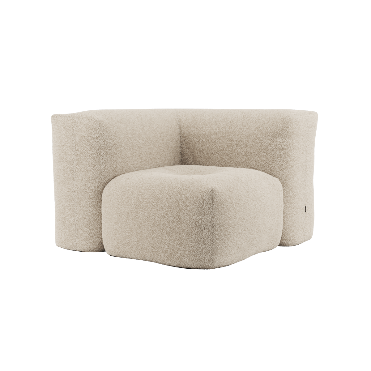 Soft Sofa Indoor - Corner | Soft Sofa Indoor - Corner - Teddy Beige | SACKit