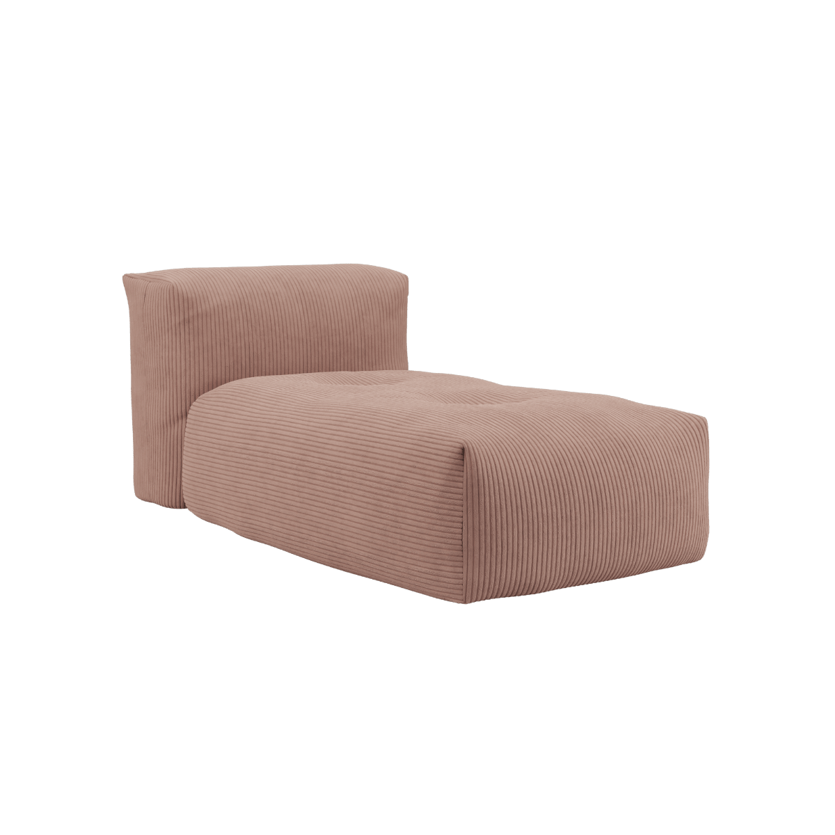 Soft Sofa Indoor Lounger in Corduroy Rose mit weicher, modularem Design und abnehmbarem Bezug | Soft Sofa Indoor - Lounger - Corduroy Rose | SACKit