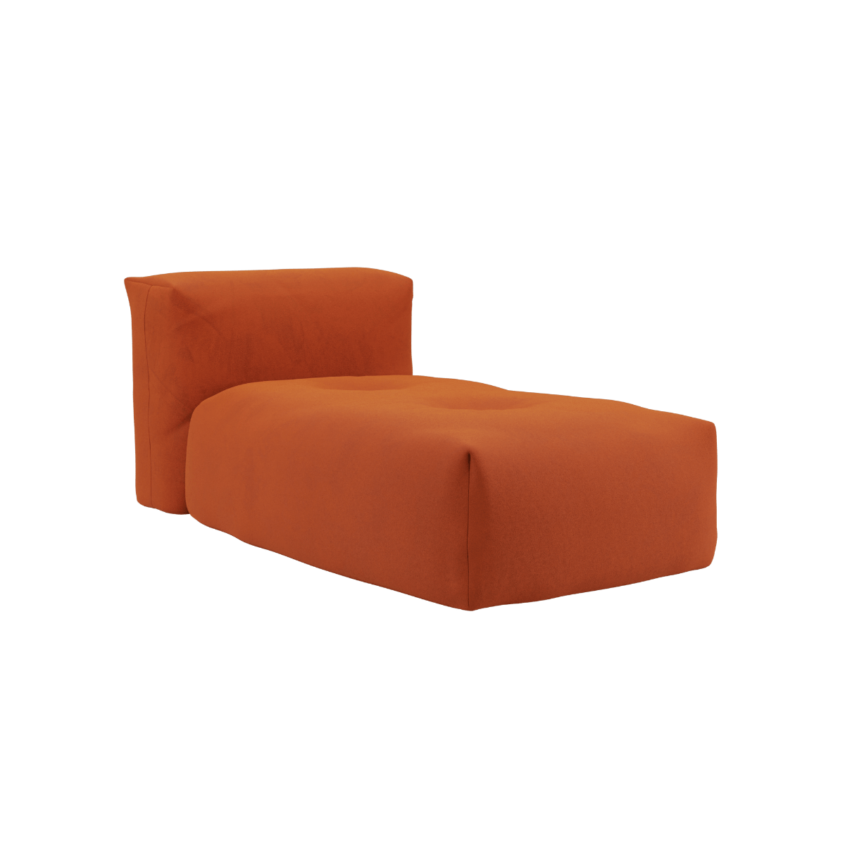 Soft Sofa Indoor - Lounger | Soft Sofa Indoor - Lounger - Orange Jaquard | SACKit