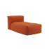Orangefarbenes boneless Loungesofa von sackit mit weicher Polsterung und frei kombinierbarer Form für komfortables Sitzen und entspanntes Liegen im Wohnbereich