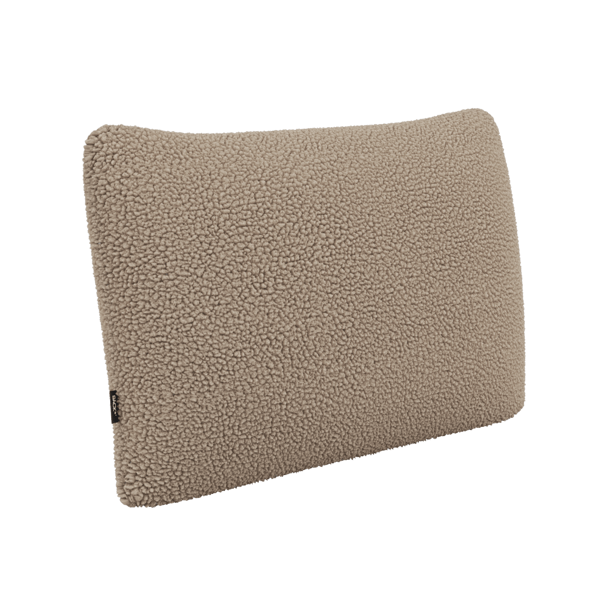 Rechteckiges Soft Sofa Indoor Kissen in braunem Teddy - Stoff mit weicher Kaltschaumfüllung. | Soft Sofa Indoor - Cushion - Teddy Brown | SACKit