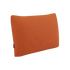 Rechteckiges Soft Sofa Indoor Cushion in Orange Jaquard Stoff mit abnehmbarem Bezug.