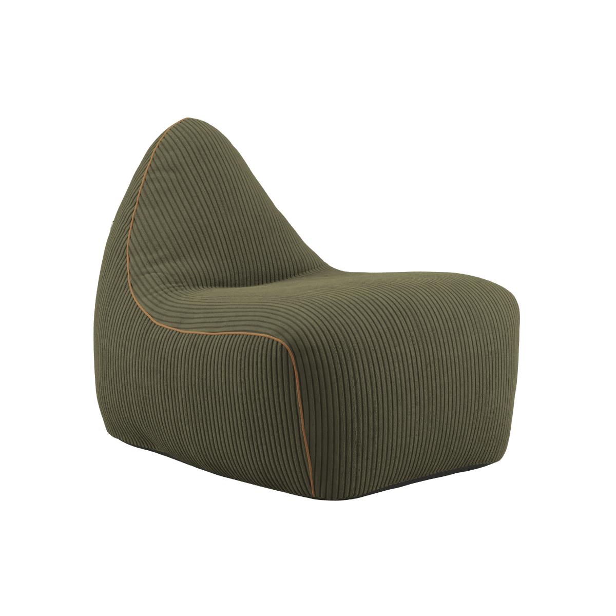 SACKit Chair Indoor Sessel in Corduroy Olive mit runder Form und weicher Kaltschaumfüllung. | SACKit Chair Indoor - Corduroy Olive | SACKit
