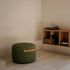 Runder SACKit Pouf Indoor in Corduroy Rose mit weicher Kaltschaumfüllung und Seitengriffen aus PU - Leder. | SACKit Pouf Indoor - Corduroy Olive | SACKit