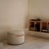 Runder SACKit Pouf Indoor in Teddy Brown mit Kaltschaumfüllung und rutschfester Unterseite. | SACKit Pouf Indoor - Teddy Beige | SACKit