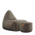 Cobana Lounge Chair & Pouf