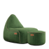 Cobana Lounge Chair & Pouf