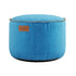Cobana Lounge Chair und Pouf in Cobana Grey, weicher Loungesessel mit Rückenlehne und passendem Hocker | Cobana Lounge Chair & Pouf - Cobana Turkis | SACKit