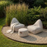 Cobana Lounge Chair & Pouf | Cobana Lounge Chair & Pouf - Kirra Sand | SACKit