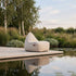 Cobana Lounge Chair & Pouf | Cobana Lounge Chair & Pouf - Kirra Sand | SACKit