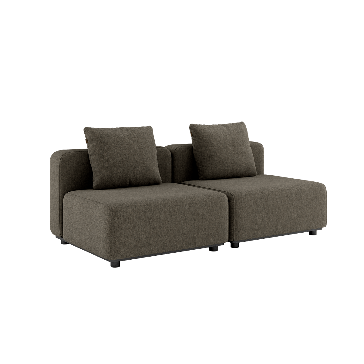 Cobana Lounge Sofa - 2 seater | Cobana Lounge Sofa - 2 seater - Cobana Brown Ohne Armlehnen Ohne Hocker | SACKit