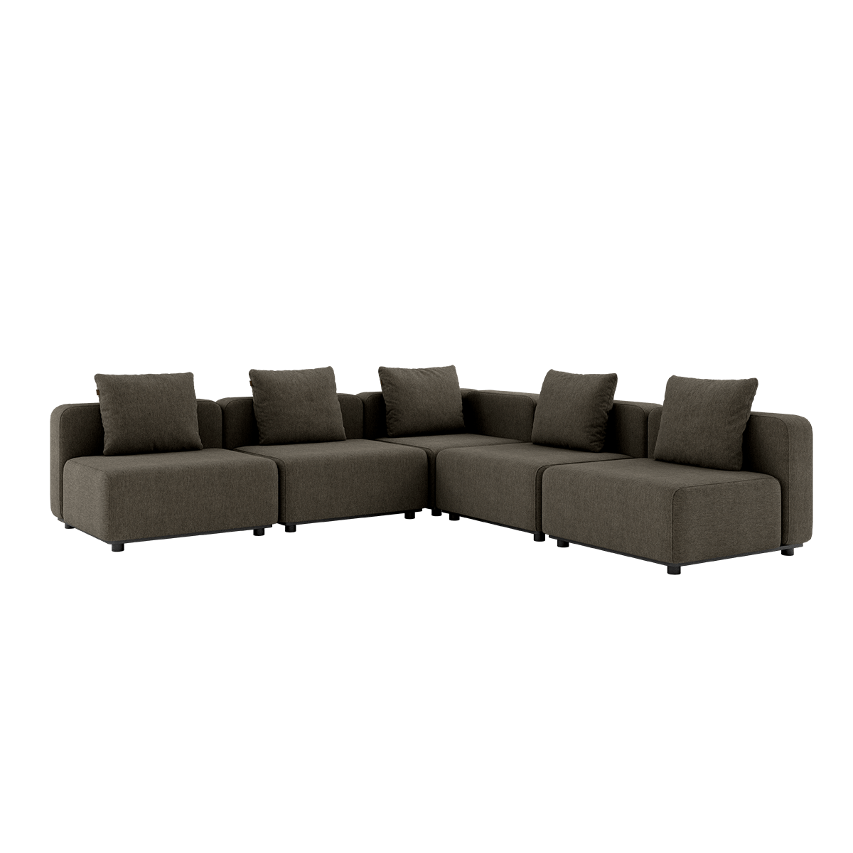 Cobana Lounge Sofa - 5 seater corner sofa | Cobana Lounge Sofa - 5 seater corner sofa - Cobana Brown Ohne Armlehnen | SACKit