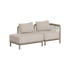 Kirra Lounge Sofa - 2 seater w/ open end | Kirra Lounge Sofa - 2 seater w/ open end - Kirra Sand Rechts | SACKit