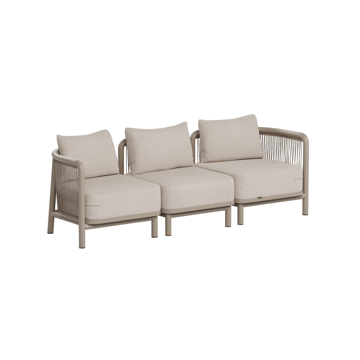 Kirra Lounge Sofa - 3 seater | Kirra Lounge Sofa - 3 seater - Kirra Sand Ohne Hocker | SACKit