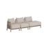 Kirra Lounge Sofa - 3 seater w/ open end | Kirra Lounge Sofa - 3 seater w/ open end - Kirra Sand Links | SACKit