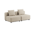 Cobana Lounge Sofa - 2 seater | Cobana Lounge Sofa - 2 seater - Kirra Sand Ohne Armlehnen Ohne Hocker | SACKit