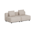 Cobana Lounge Sofa - 2 seater | Cobana Lounge Sofa - 2 seater - Kirra Sand Ohne Armlehnen Ohne Hocker | SACKit