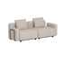 Cobana Lounge Sofa - 2 seater | Cobana Lounge Sofa - 2 seater - Kirra Sand Mit Armlehnen Ohne Hocker | SACKit
