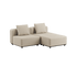 Cobana Lounge Sofa - 2 seater | Cobana Lounge Sofa - 2 seater - Kirra Sand Ohne Armlehnen Mit Hocker | SACKit