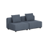 Cobana Lounge Sofa - 2 seater | Cobana Lounge Sofa - 2 seater - Kirra Indigo Ohne Armlehnen Ohne Hocker | SACKit