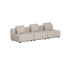 Cobana Lounge Sofa - 3 seater | Cobana Lounge Sofa - 3 seater - Kirra Sand Ohne Armlehnen Ohne Hocker | SACKit