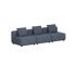 Cobana Lounge Sofa - 3 seater | Cobana Lounge Sofa - 3 seater - Kirra Indigo Ohne Armlehnen Ohne Hocker | SACKit