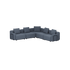 Cobana Lounge Sofa - 5 seater corner sofa | Cobana Lounge Sofa - 5 seater corner sofa - Kirra Indigo Mit Armlehnen | SACKit