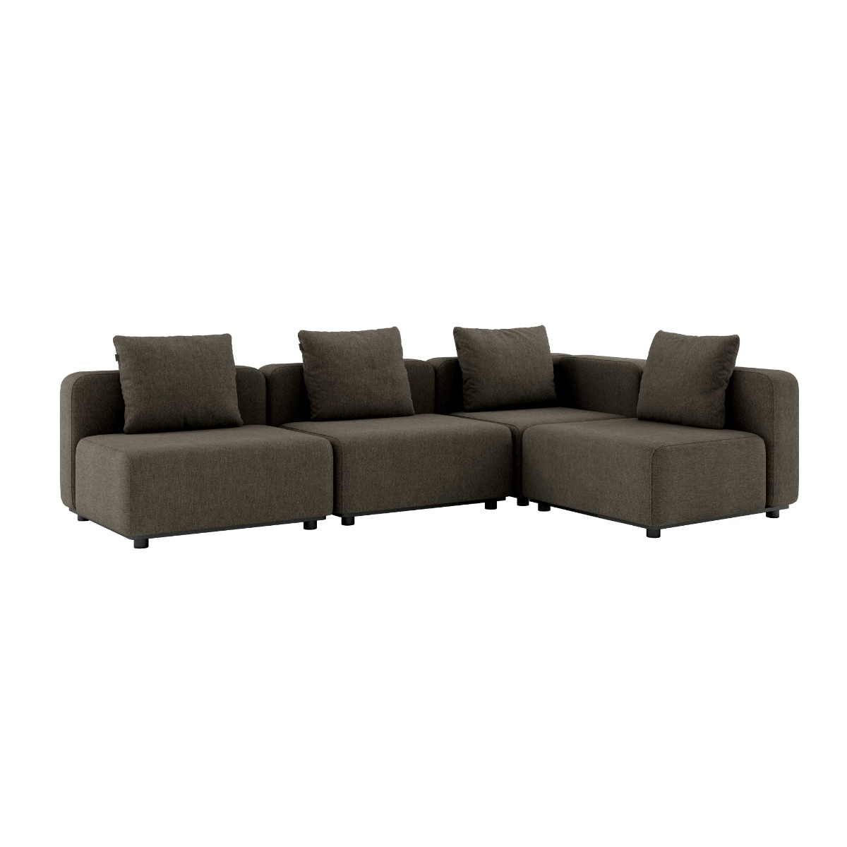 Cobana Lounge Sofa - 4 seater corner sofa | Cobana Lounge Sofa - 4 seater corner sofa - Cobana Brown Ohne Armlehnen | SACKit