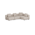 Cobana Lounge Sofa - 4 seater corner sofa | Cobana Lounge Sofa - 4 seater corner sofa - Kirra Sand Ohne Armlehnen | SACKit