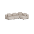 Cobana Lounge Sofa - 4 seater corner sofa | Cobana Lounge Sofa - 4 seater corner sofa - Kirra Sand Ohne Armlehnen | SACKit