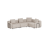Cobana Lounge Sofa - 4 seater corner sofa | Cobana Lounge Sofa - 4 seater corner sofa - Kirra Sand Mit Armlehnen | SACKit