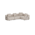 Cobana Lounge Sofa - 4 seater corner sofa | Cobana Lounge Sofa - 4 seater corner sofa - Kirra Sand Mit Armlehnen | SACKit