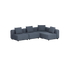 Cobana Lounge Sofa - 4 seater corner sofa | Cobana Lounge Sofa - 4 seater corner sofa - Kirra Indigo Ohne Armlehnen | SACKit