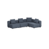 Cobana Lounge Sofa - 4 seater corner sofa | Cobana Lounge Sofa - 4 seater corner sofa - Kirra Indigo Ohne Armlehnen | SACKit