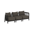 Kirra Lounge Sofa - 3 seater | Kirra Lounge Sofa - 3 seater - Kirra Noir Ohne Hocker | SACKit