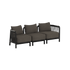 Kirra Lounge Sofa - 3 seater | Kirra Lounge Sofa - 3 seater - Kirra Noir Ohne Hocker | SACKit