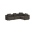 Cobana Lounge Sofa - 4 seater corner sofa | Cobana Lounge Sofa - 4 seater corner sofa - Kirra Noir Mit Armlehnen | SACKit