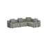 Cobana Lounge Sofa - 4 seater corner sofa | Cobana Lounge Sofa - 4 seater corner sofa - Kirra Grey Mit Armlehnen | SACKit