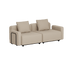 Cobana Lounge Sofa - 2 seater | Cobana Lounge Sofa - 2 seater - Boucle Beige Mit Armlehnen Ohne Hocker | SACKit