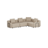 Cobana Lounge Sofa - 4 seater corner sofa | Cobana Lounge Sofa - 4 seater corner sofa - Boucle Beige Mit Armlehnen | SACKit