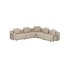 Cobana Lounge Sofa - 5 seater corner sofa | Cobana Lounge Sofa - 5 seater corner sofa - Boucle Beige Mit Armlehnen | SACKit