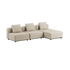 Cobana Lounge Sofa - 3 Seater Chaise | Cobana Lounge Sofa - 3 Seater Chaise - Kirra Olive Mit Armlehnen | SACKit