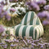 SACKit Chair Outdoor in Renesse Olive mit runder Form und Kaltschaumfüllung, geeignet für draußen. | SACKit Chair Outdoor - Renesse Olive | SACKit