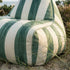 SACKit Chair Outdoor in Renesse Olive mit runder Form und Kaltschaumfüllung für den Außenbereich | SACKit Chair Outdoor - Renesse Olive | SACKit