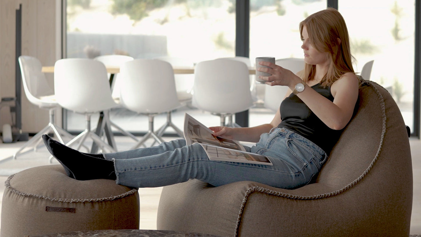 Medley Lounge Chair - Ein exklusiver Sitzsack für den Innenbereich