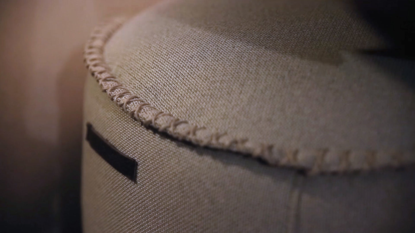 Cura Pouf - Ein exklusiver und nachhaltiger hocker